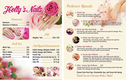 Show details for Plastic Menu #010 Picture of Plastic Menu #010
