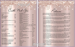 Show details for Plastic Menu #013 Picture of Plastic Menu #013