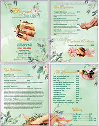 Show details for Menu #040 (2 pages 4 views) Picture of Menu #040 (2 pages 4 views)