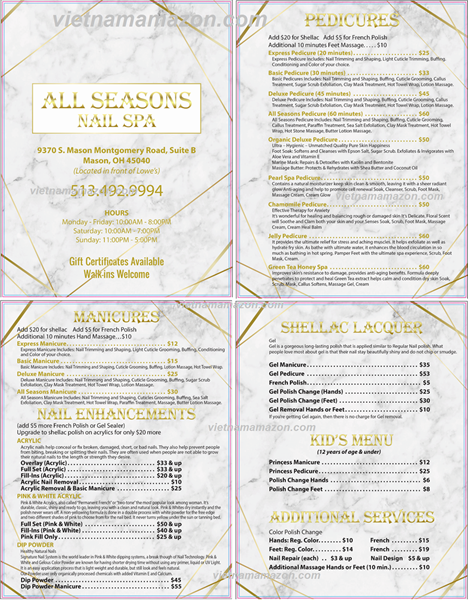 Picture of Menu #033 (2 pages 4 views)