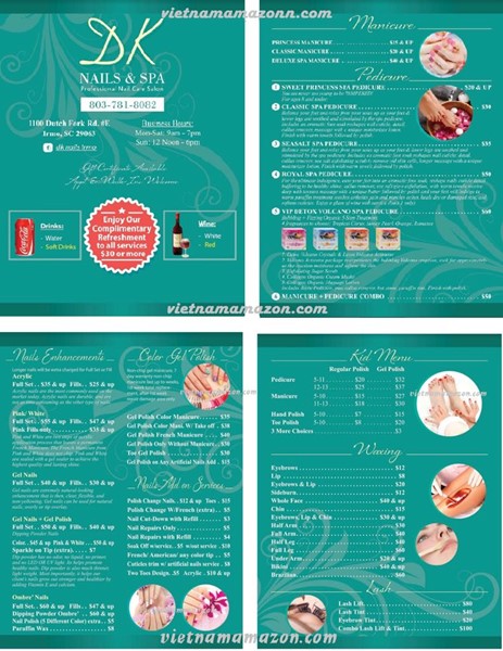 Picture of Menu #034 (2 pages 4 views)